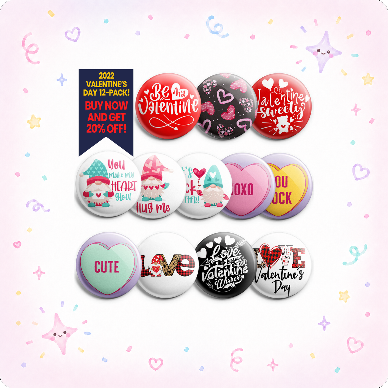 Cupid’s Special 12-Pack (Save 20%) - - Topperswap