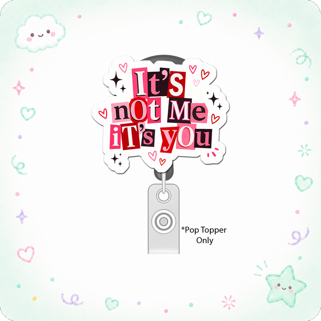 Sassy Comeback Champion Pop Topper - - Topperswap