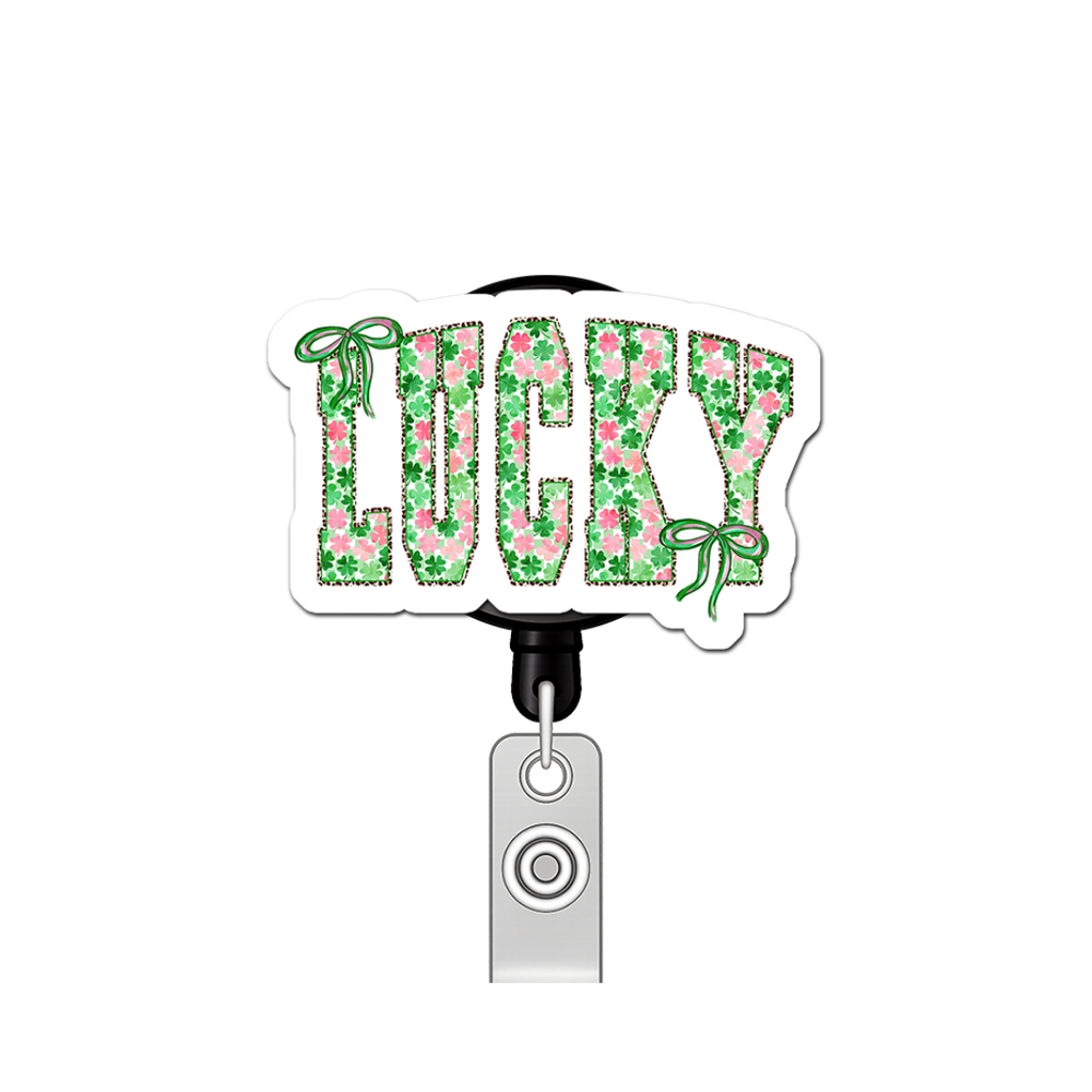 Lucky Charms Legend Pop Topper Swapfinity Retractable ID Badge Reel - - Topperswap