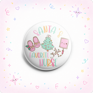 Santa's Favorite Nurse - Christmas Joy Topper