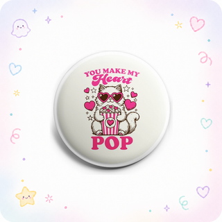 Popcorn Heart Topper