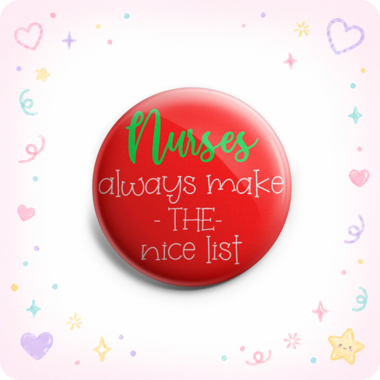 Nurses Nice List Topper - Vault - - Topperswap