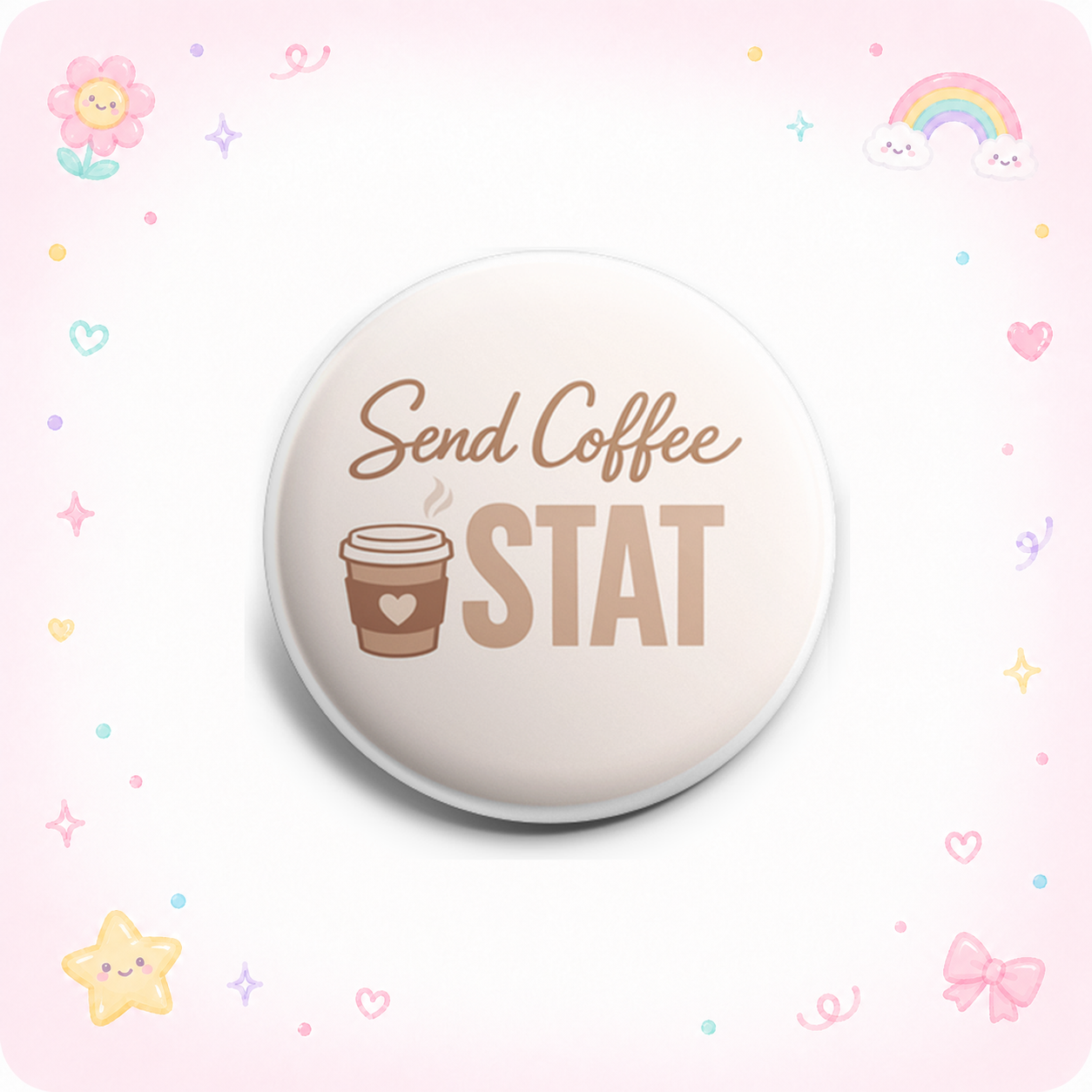 Send Coffee STAT Topper - - Topperswap