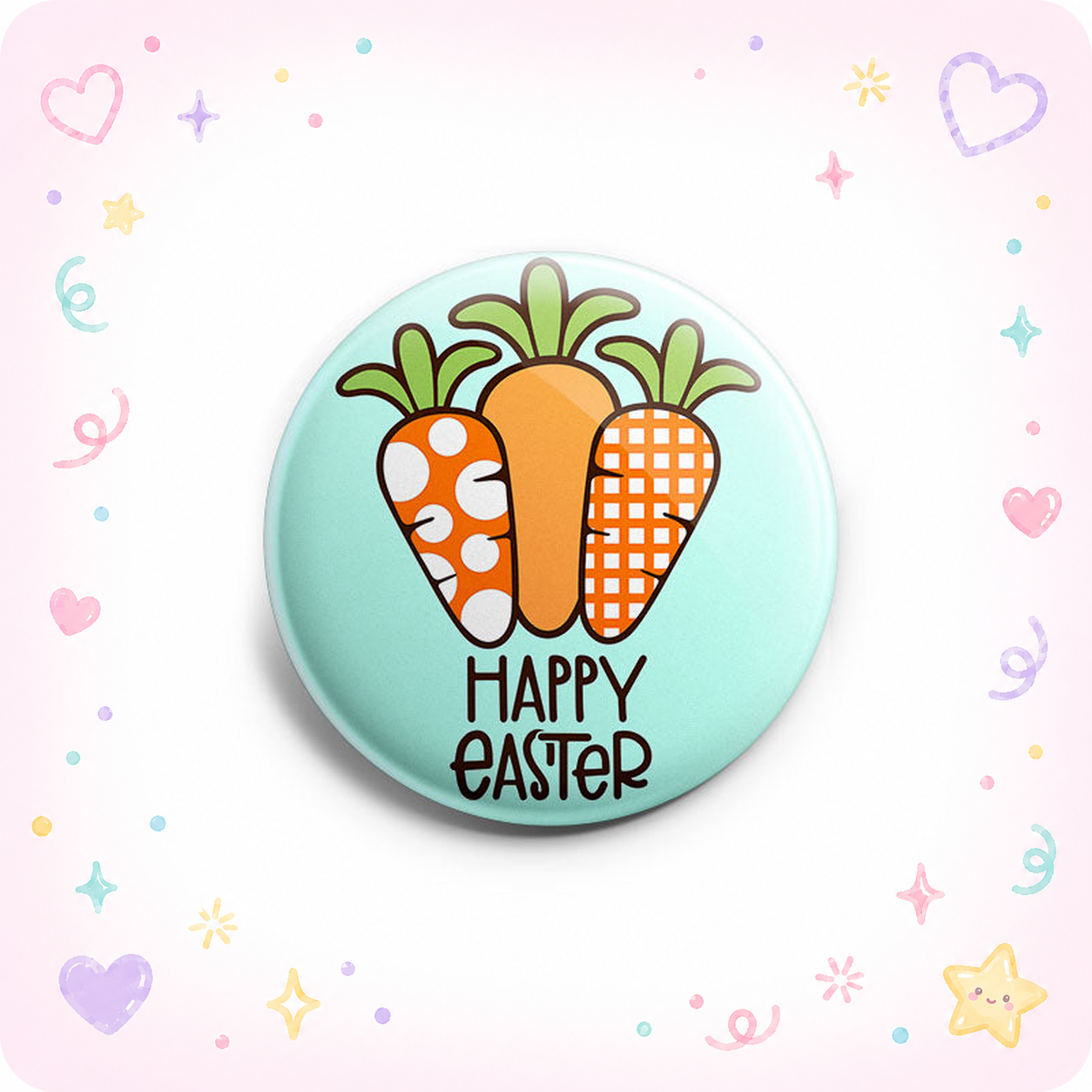 Patterned Carrots Topper - - Topperswap