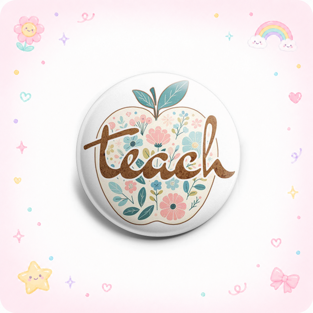 Floral Teach Topper - - Topperswap