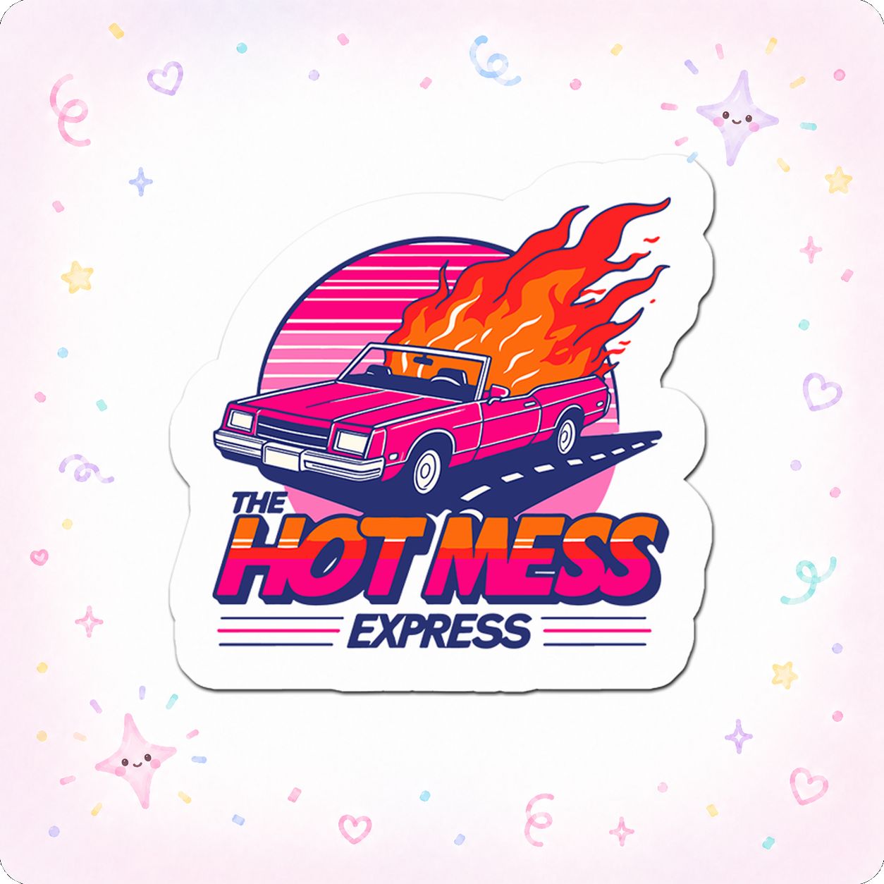 Hot Mess Express Legend Sticker - - Topperswap