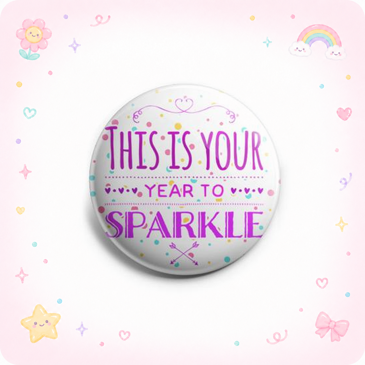 This Is Your Year To Sparkle Topper - - Topperswap