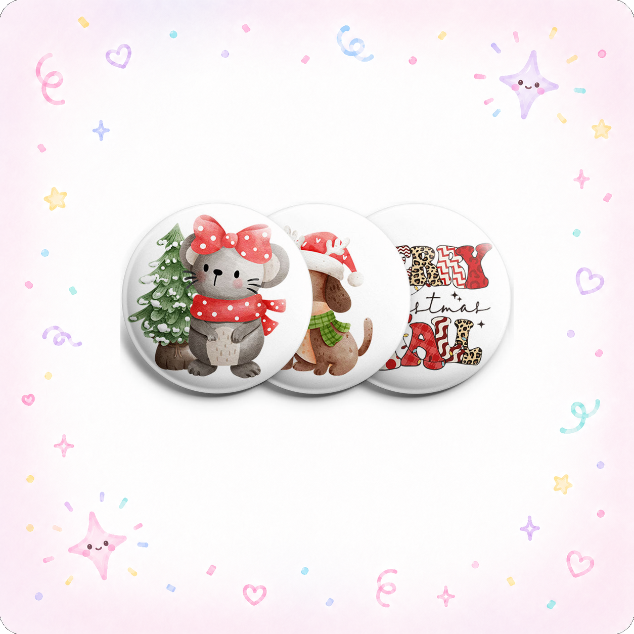 Festive Friends Topper 3-Pack (Save 5%) - - Topperswap