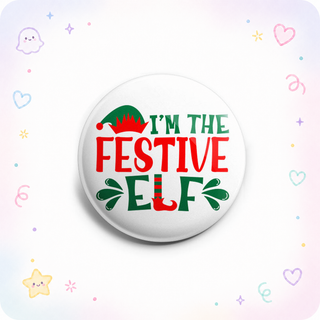 I'm The Festive Elf Topper