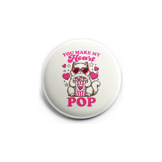 Popcorn Heart Topper