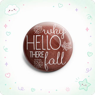 Hello Fall Leaf Topper - Vault