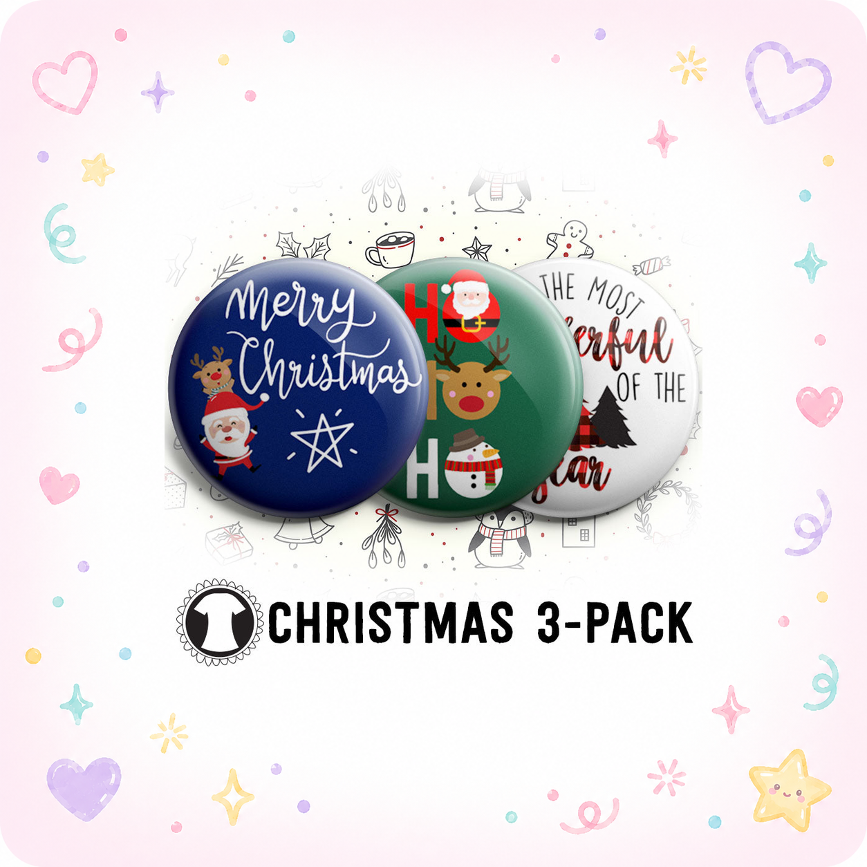 Christmas 3-Pack - (Save 5%) - - Topperswap