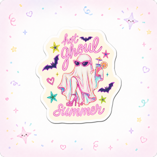 Hot Ghoul Boss Sticker