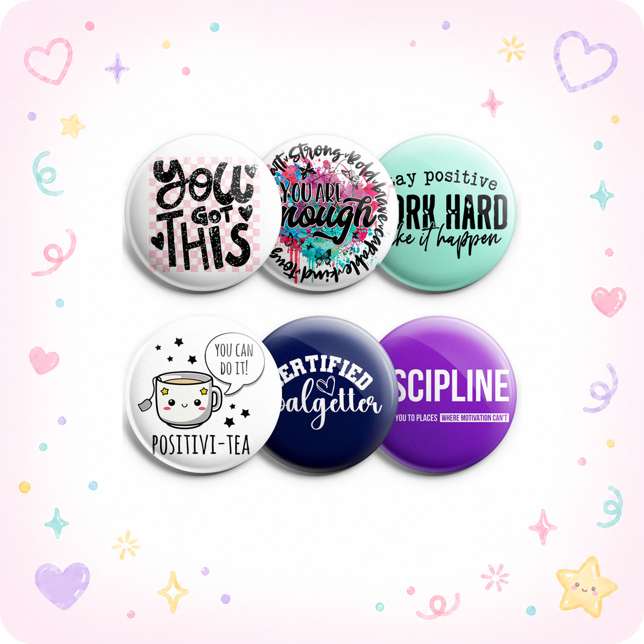 Uplifting Six Topper 6-Pack (Save 15%) - - Topperswap