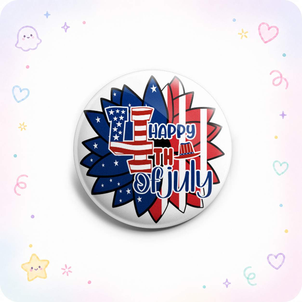 Happy 4th 2023 Topper - - Topperswap
