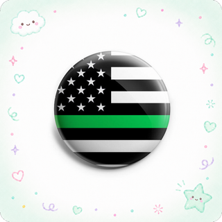 Thin Green Line Flag Topper