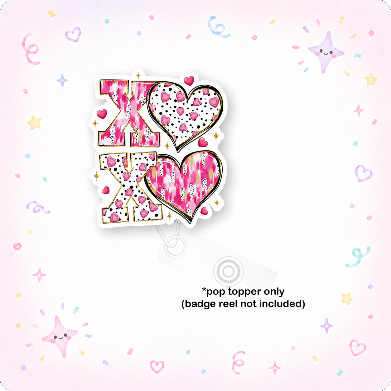 XO Doodles Pop Topper - - Topperswap