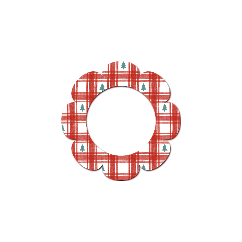 Plaid Party Swapper Frame - - Topperswap