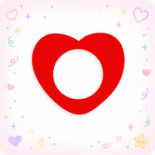 Red Hot Heart Swapfinity Swapper Frame
