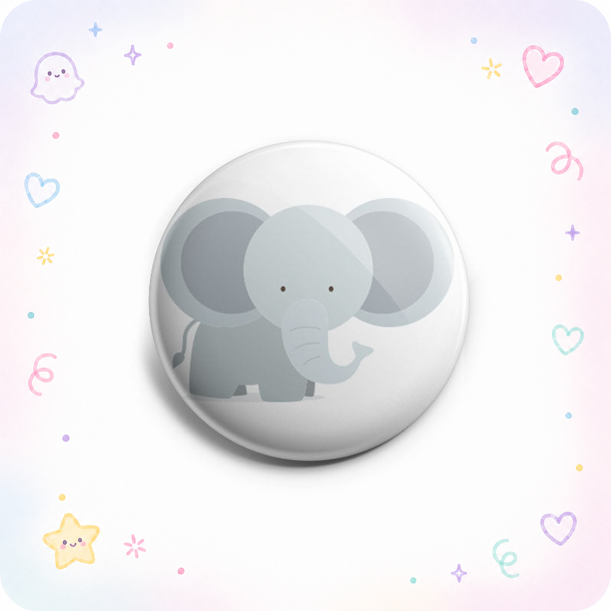 Cute Elephant Topper - - Topperswap