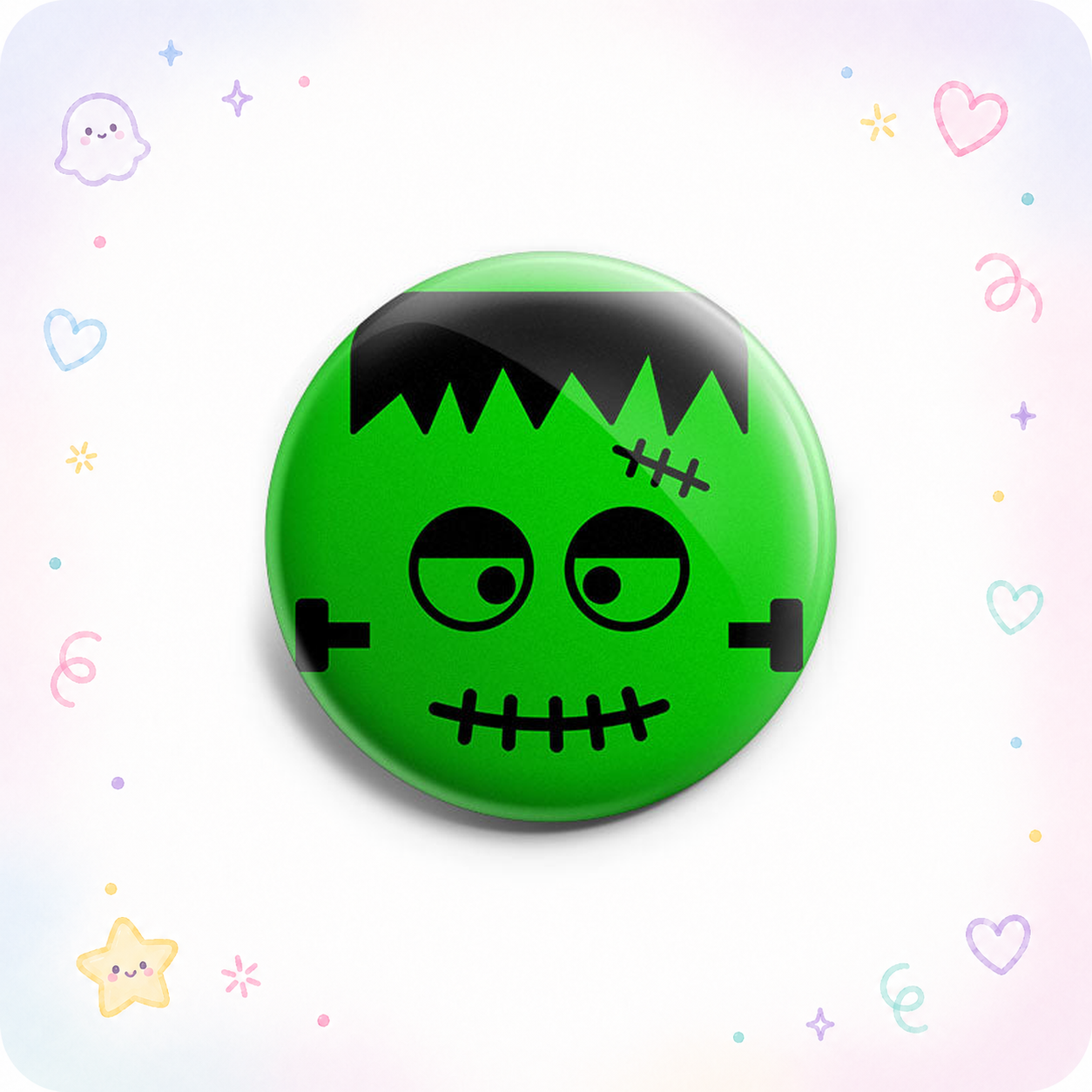Frankenstein Face 22 Topper - - Topperswap