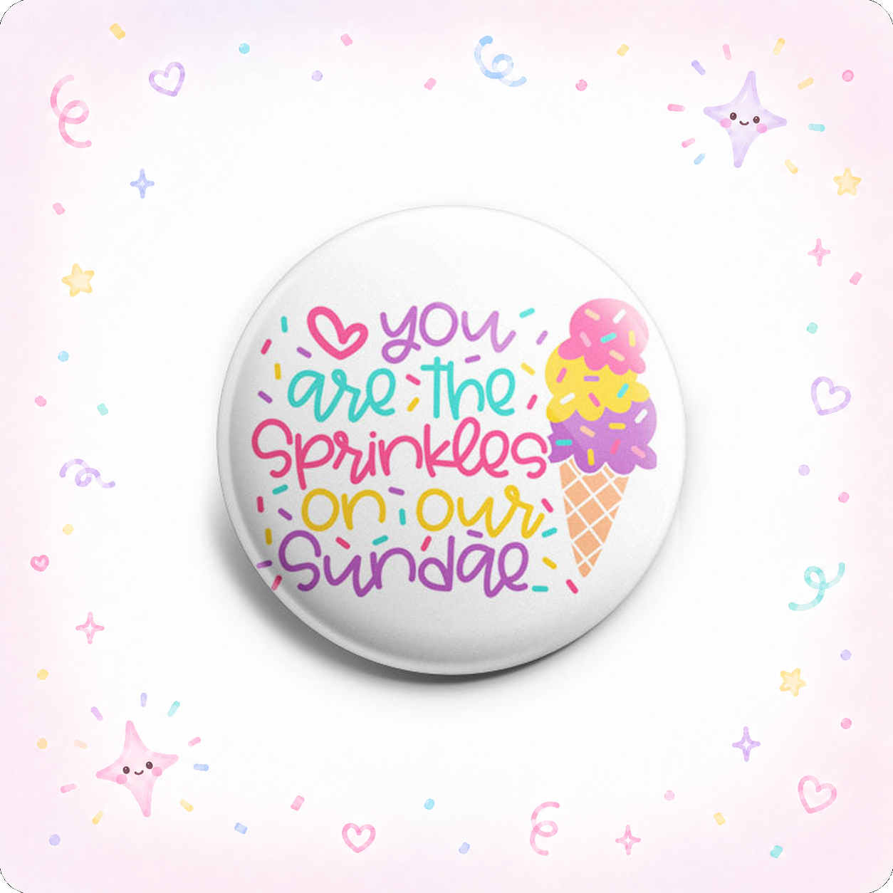 Sprinkles on the Sundae Topper - - Topperswap