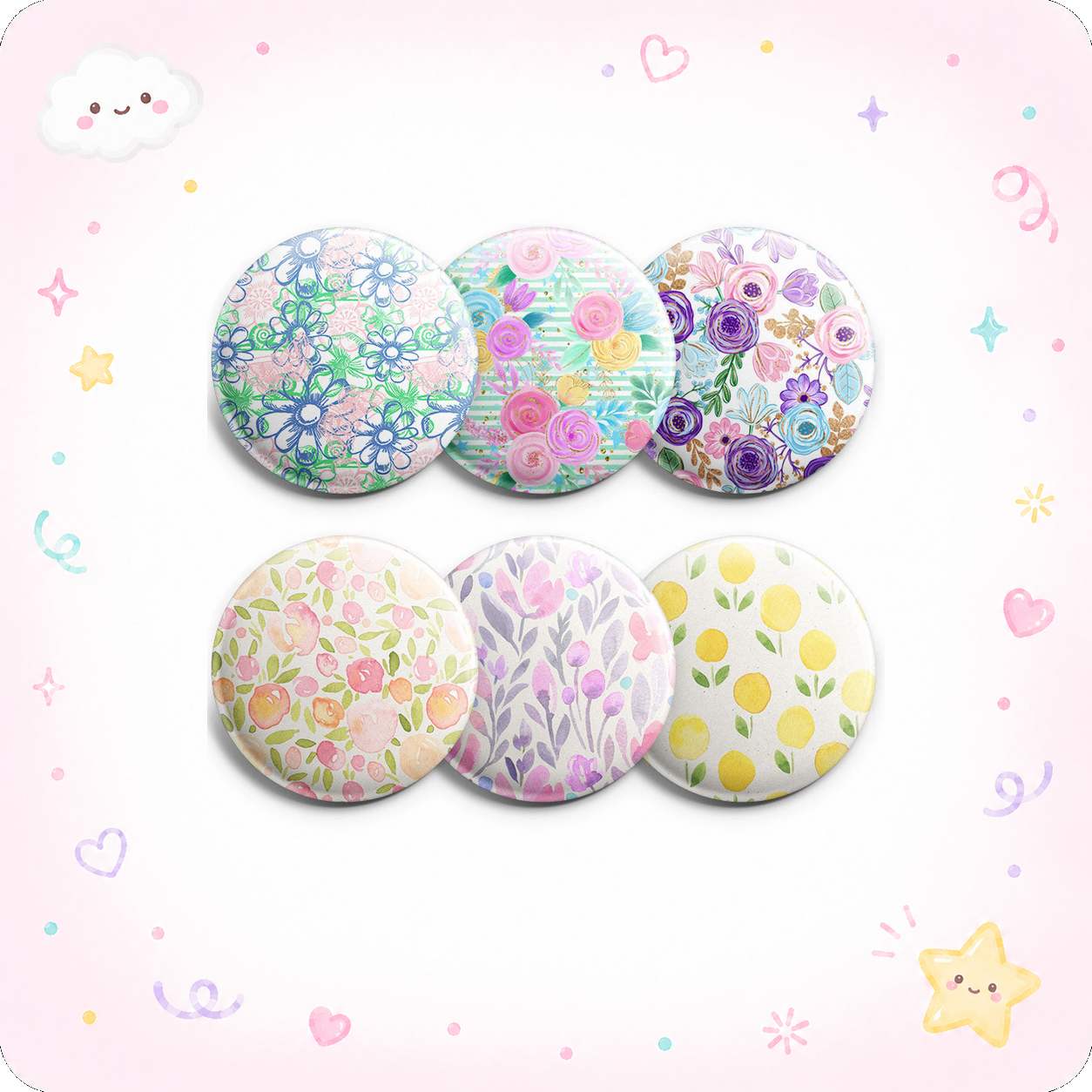 Springtime Flowers 6-Pack (Save 15%) - - Topperswap