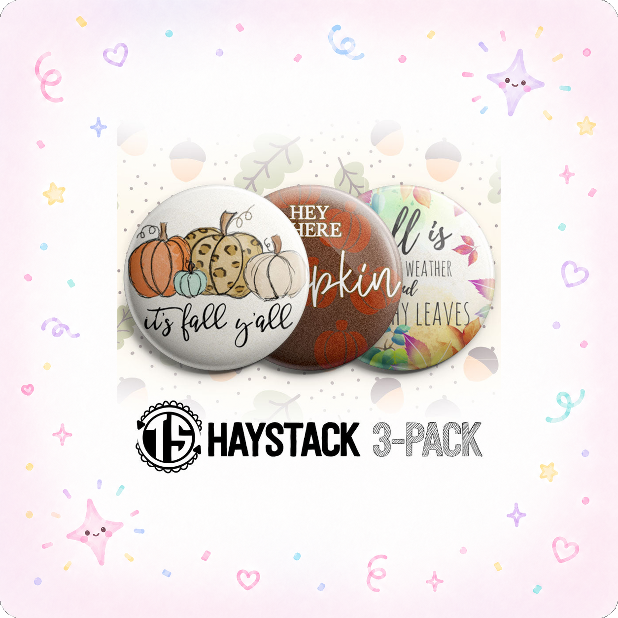 Haystack 3-Pack (Save 5%) - - Topperswap