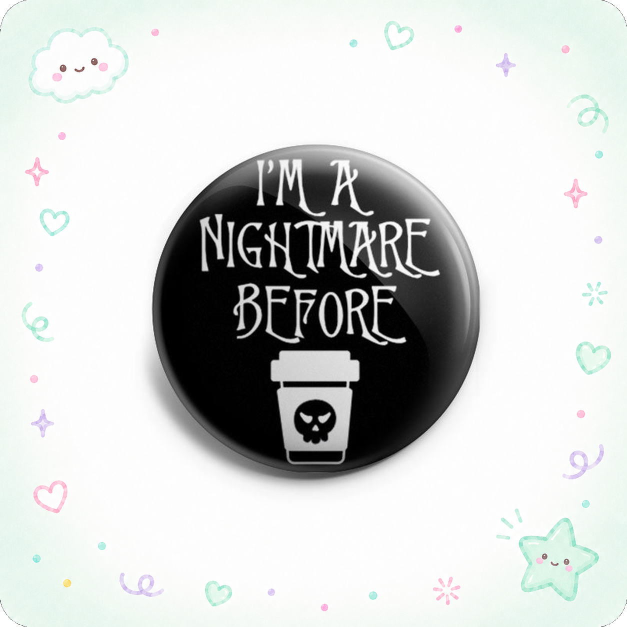 Nightmare before Coffee Topper - Vault - - Topperswap