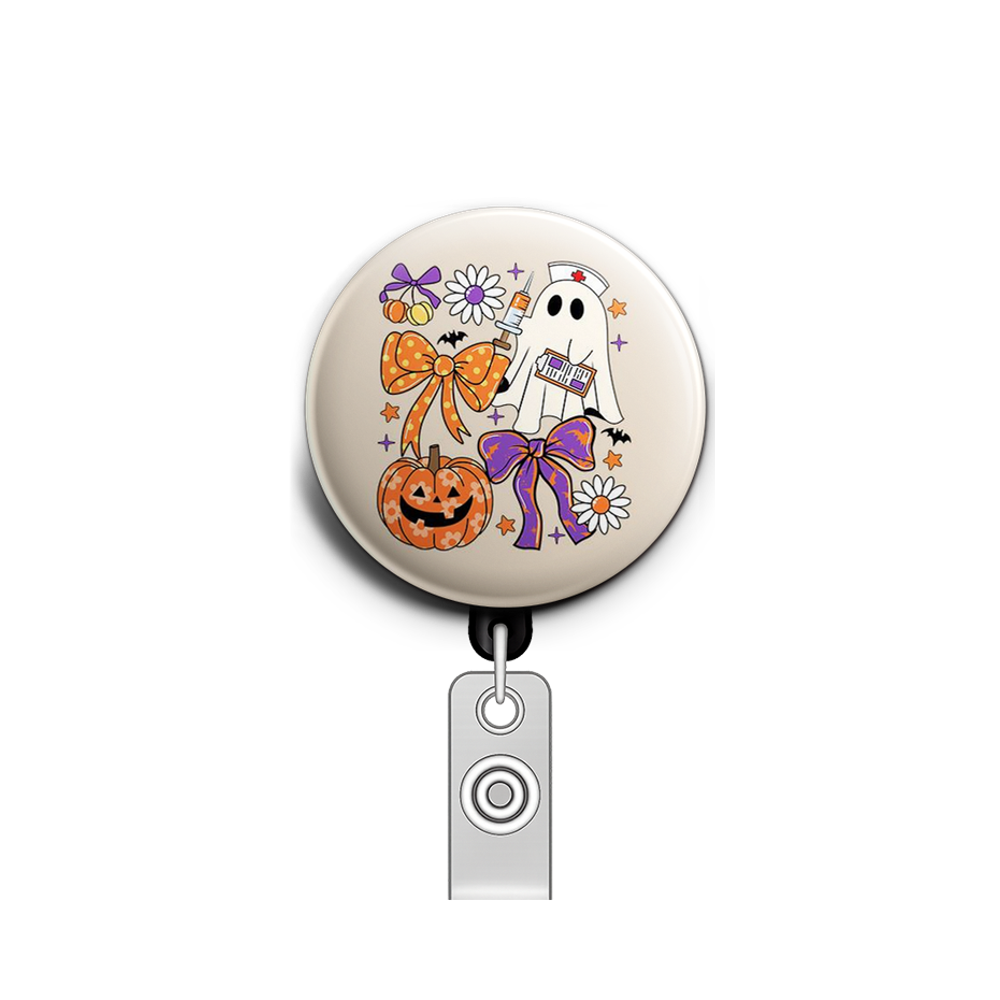 Spooky Shift Swapfinity Retractable ID Badge Reel - - Topperswap