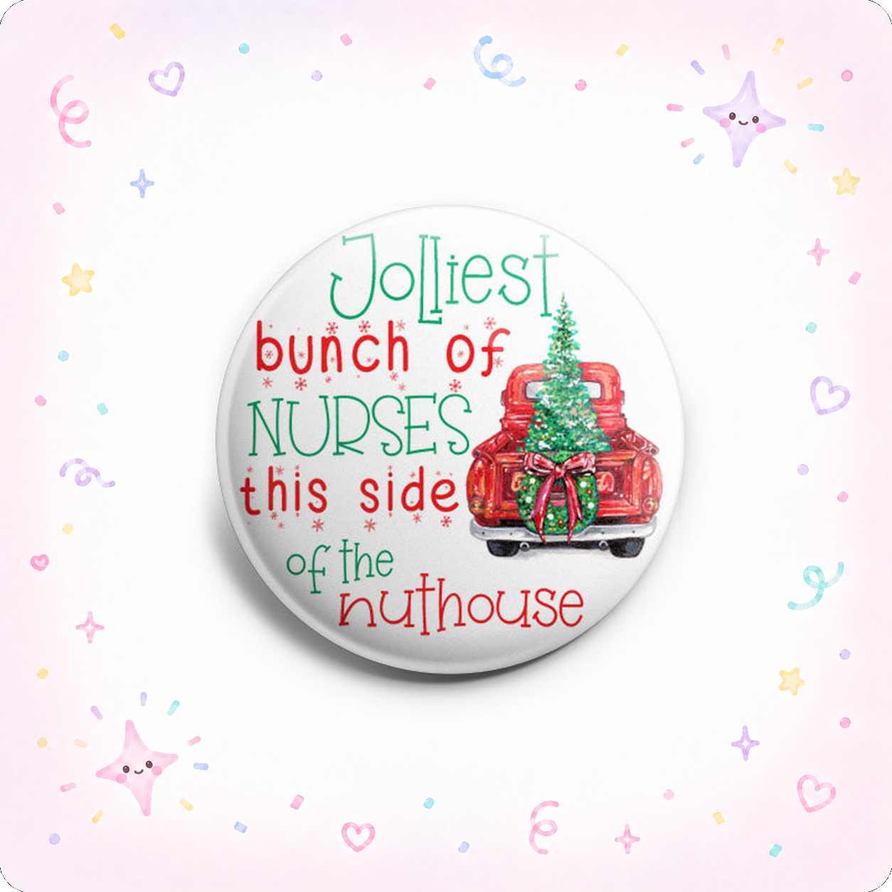 Jolliest Nurses Topper - - Topperswap