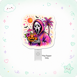Spooky Beach Vibes Legend Pop Topper