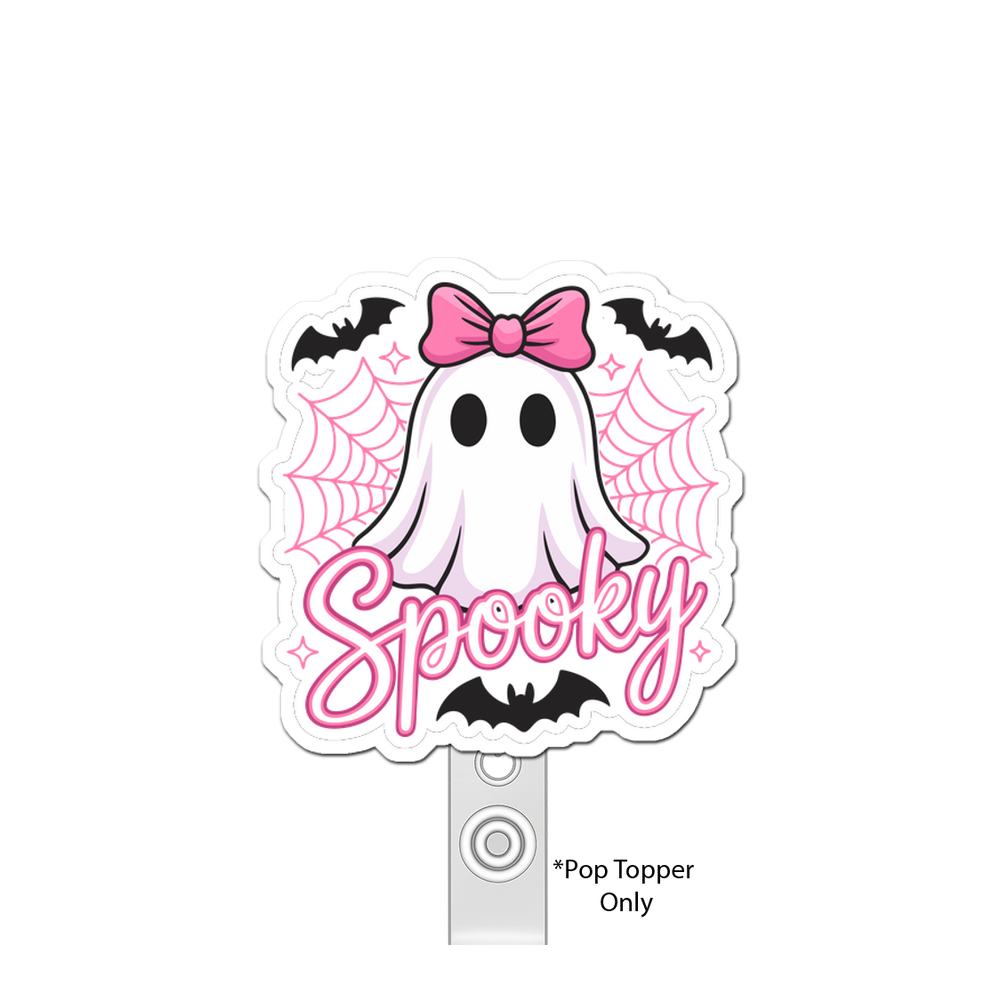 Spooky Vibes Whisperer Pop Topper