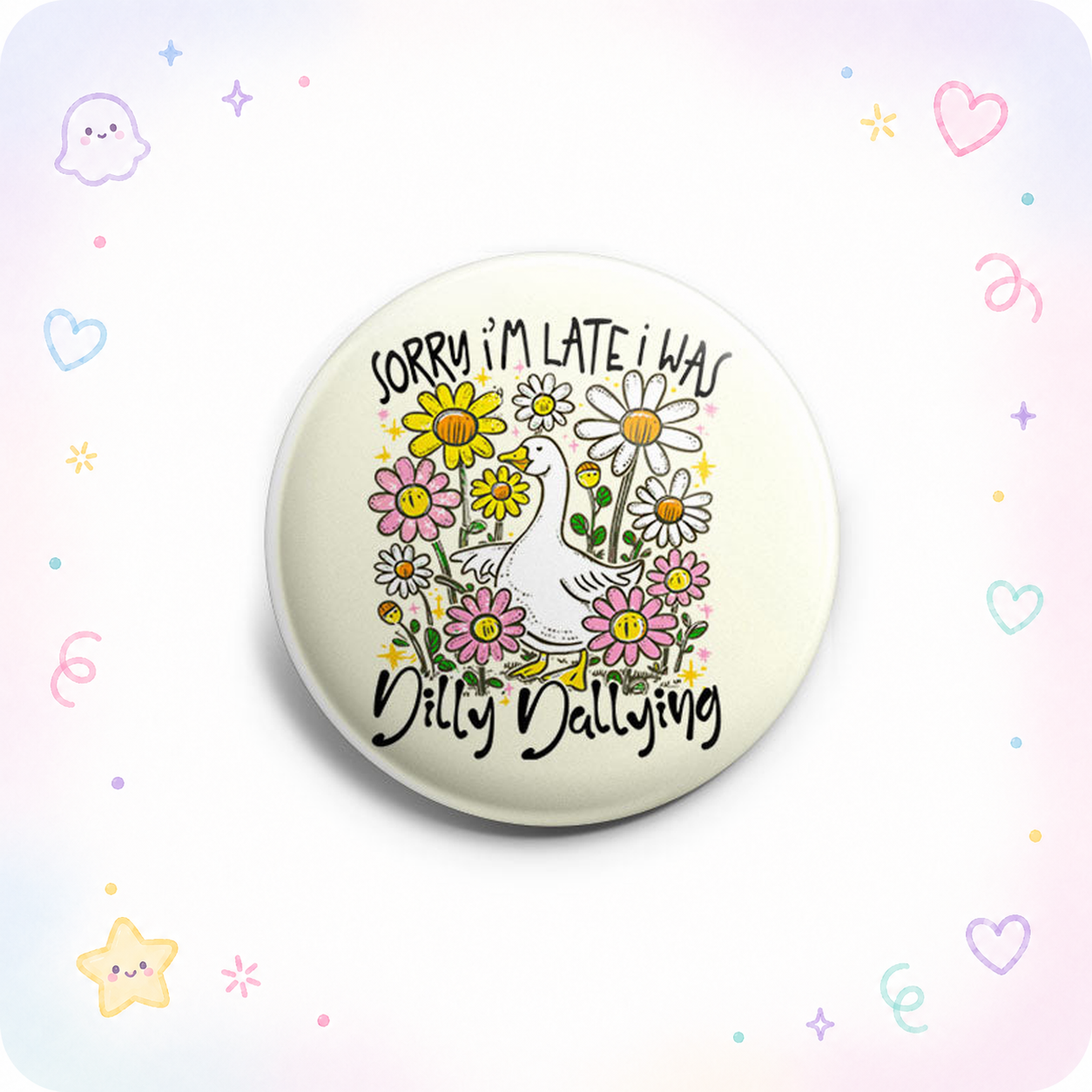 Dilly Dallying Goose Topper - - Topperswap