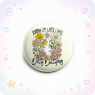 Dilly Dallying Goose Topper