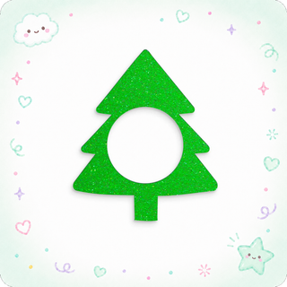 Sparkling Christmas Tree Swapfinity Swapper Frame