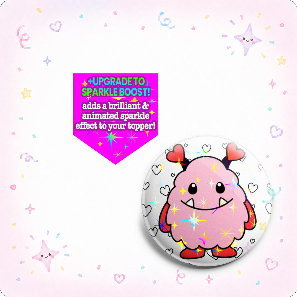 Love Monster Madness Topper - - Topperswap