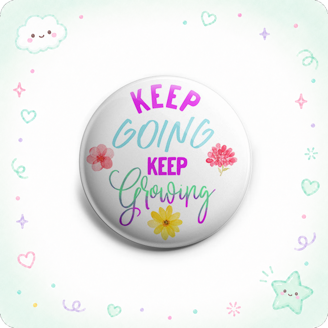 Keep Going and Growing Topper - - Topperswap