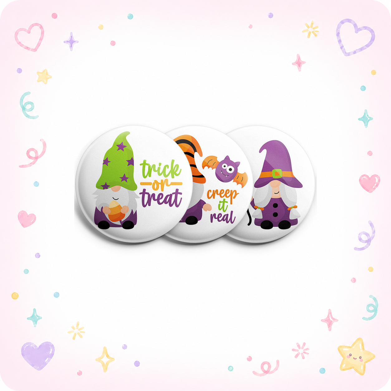Spooky Gnomes 3-Pack (SAVE 5%) - - Topperswap
