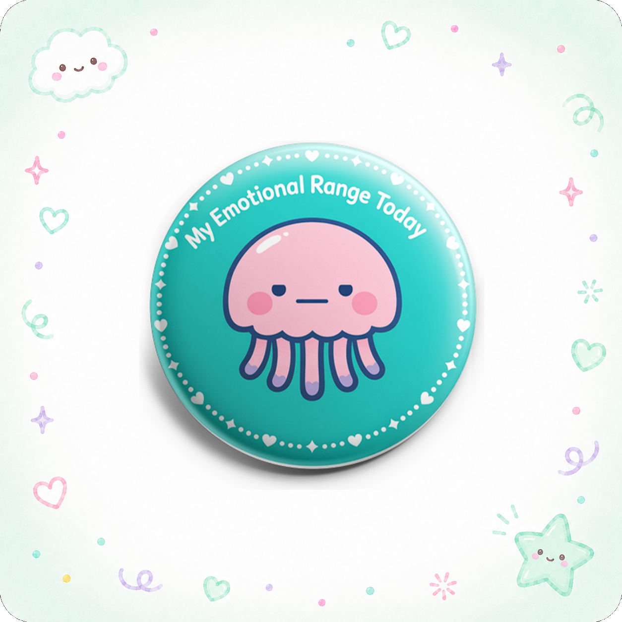 My Emotional Range Today Topper - - Topperswap