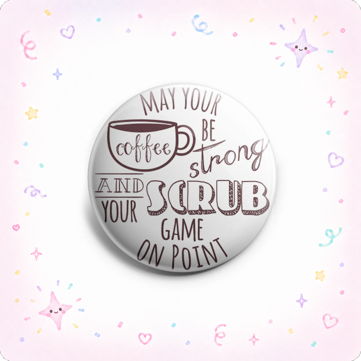 A Toast To Scrub Wearers Topper - - Topperswap