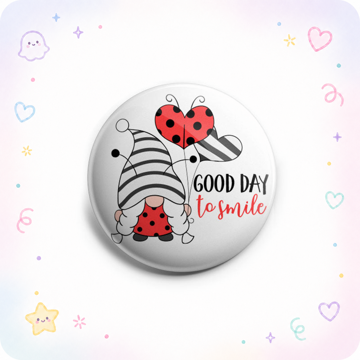 Ladybug Smile Topper - - Topperswap