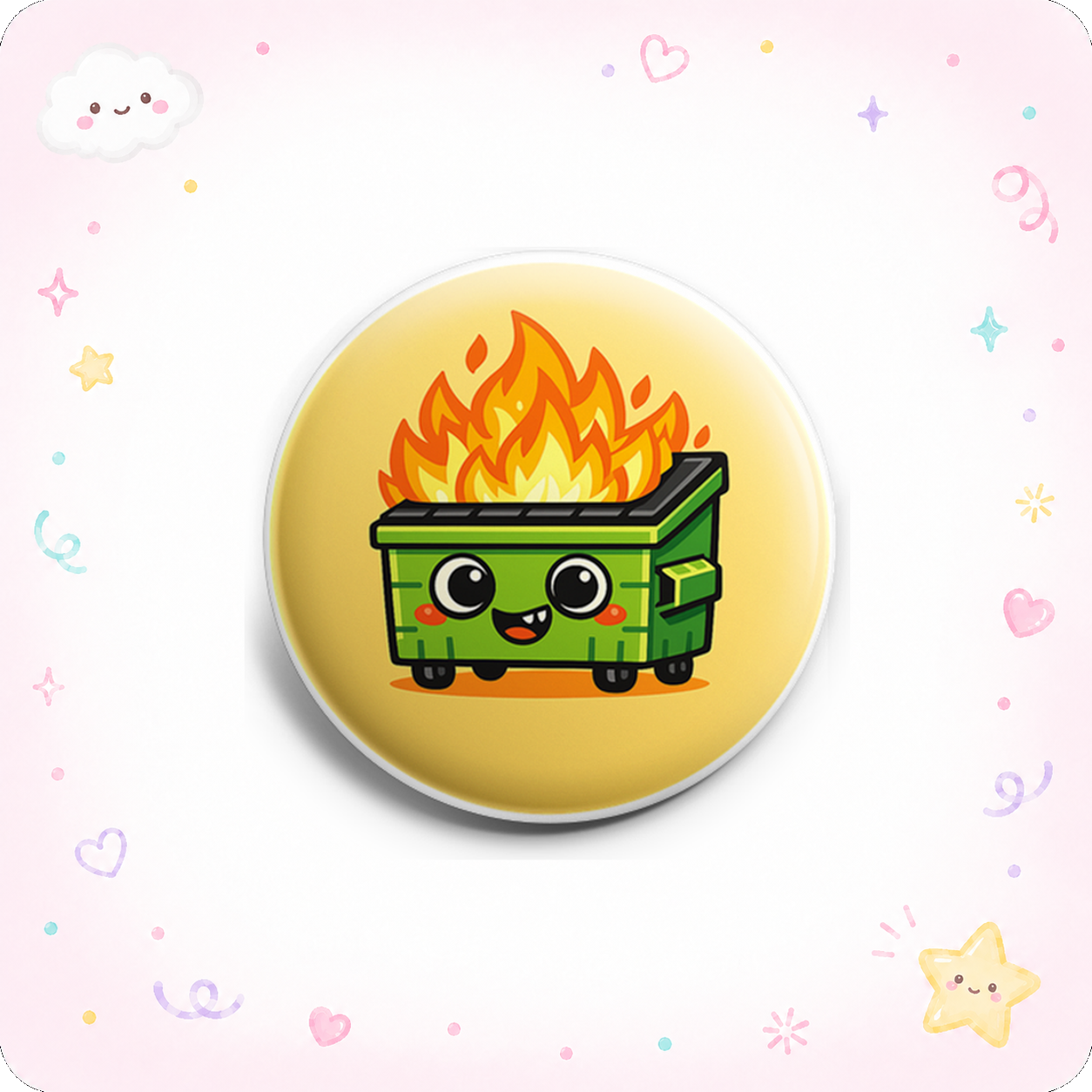 Dumpster Fire Topper - - Topperswap