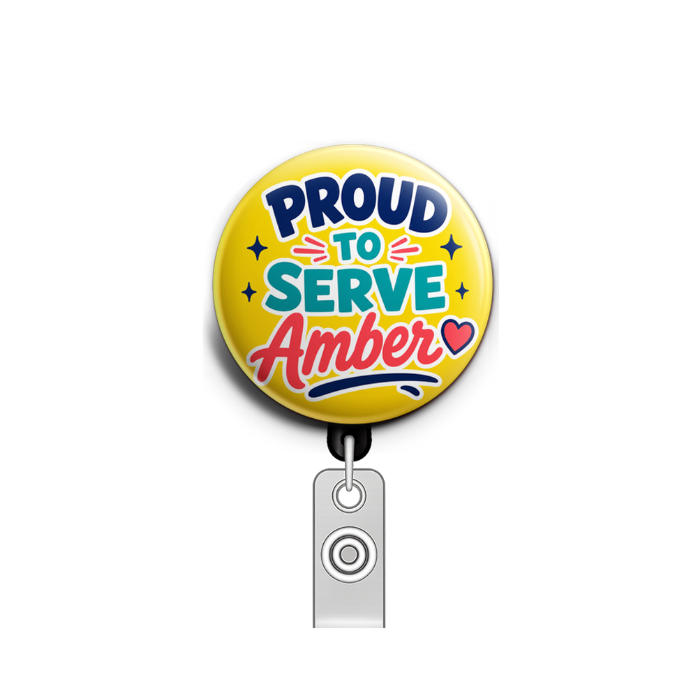 Proud to serve Amber