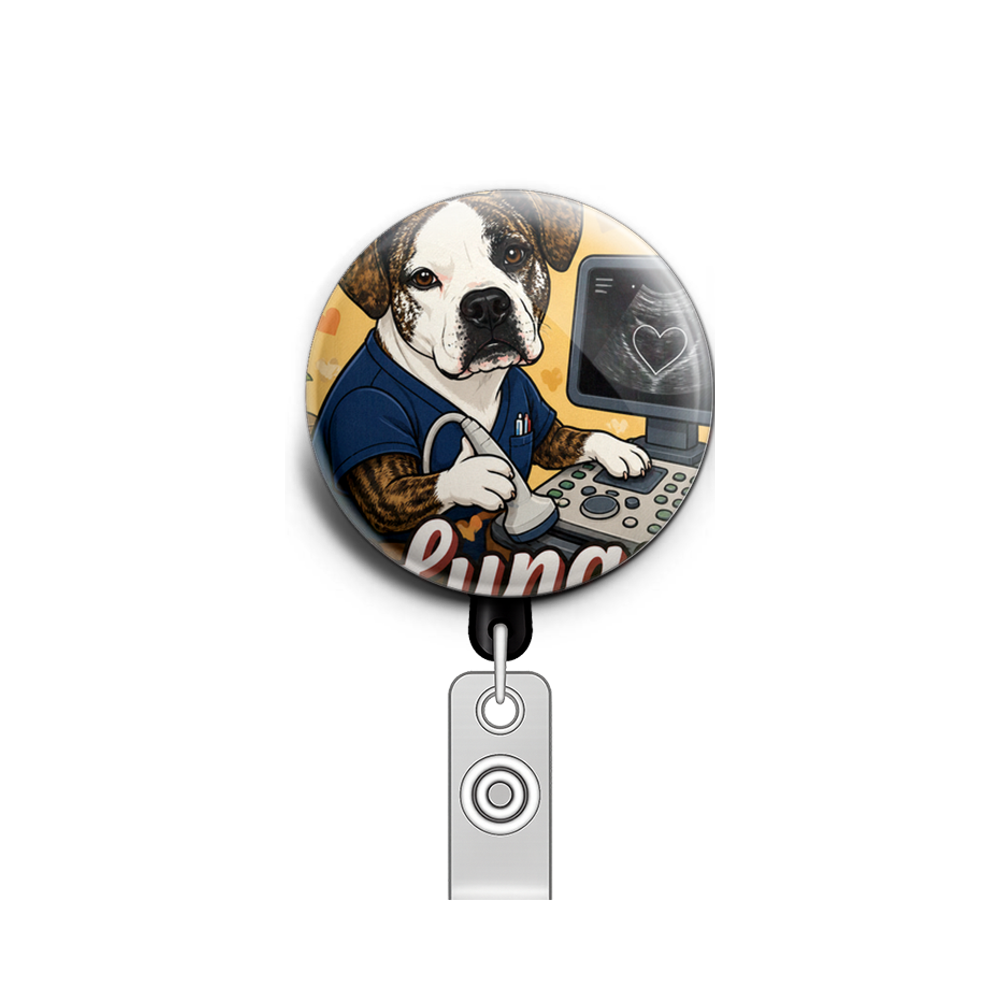 My dog as a sonographer