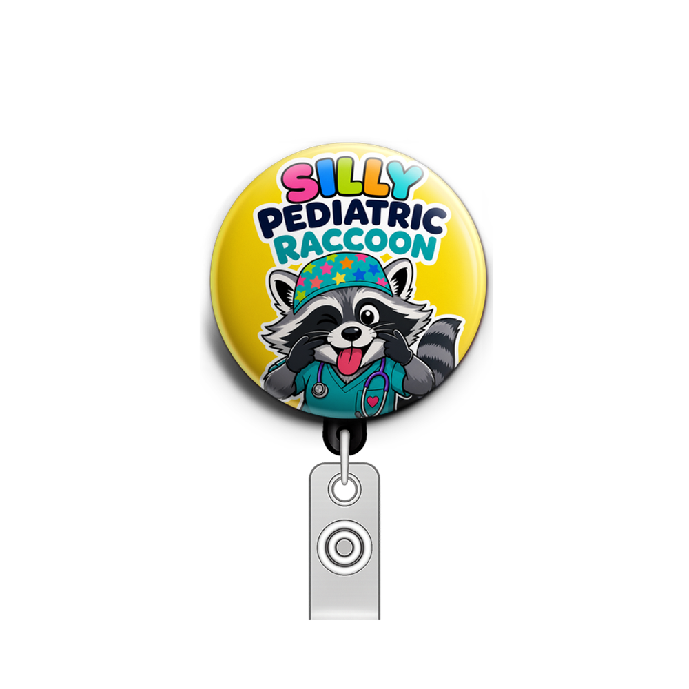 silly pediatric raccoon
