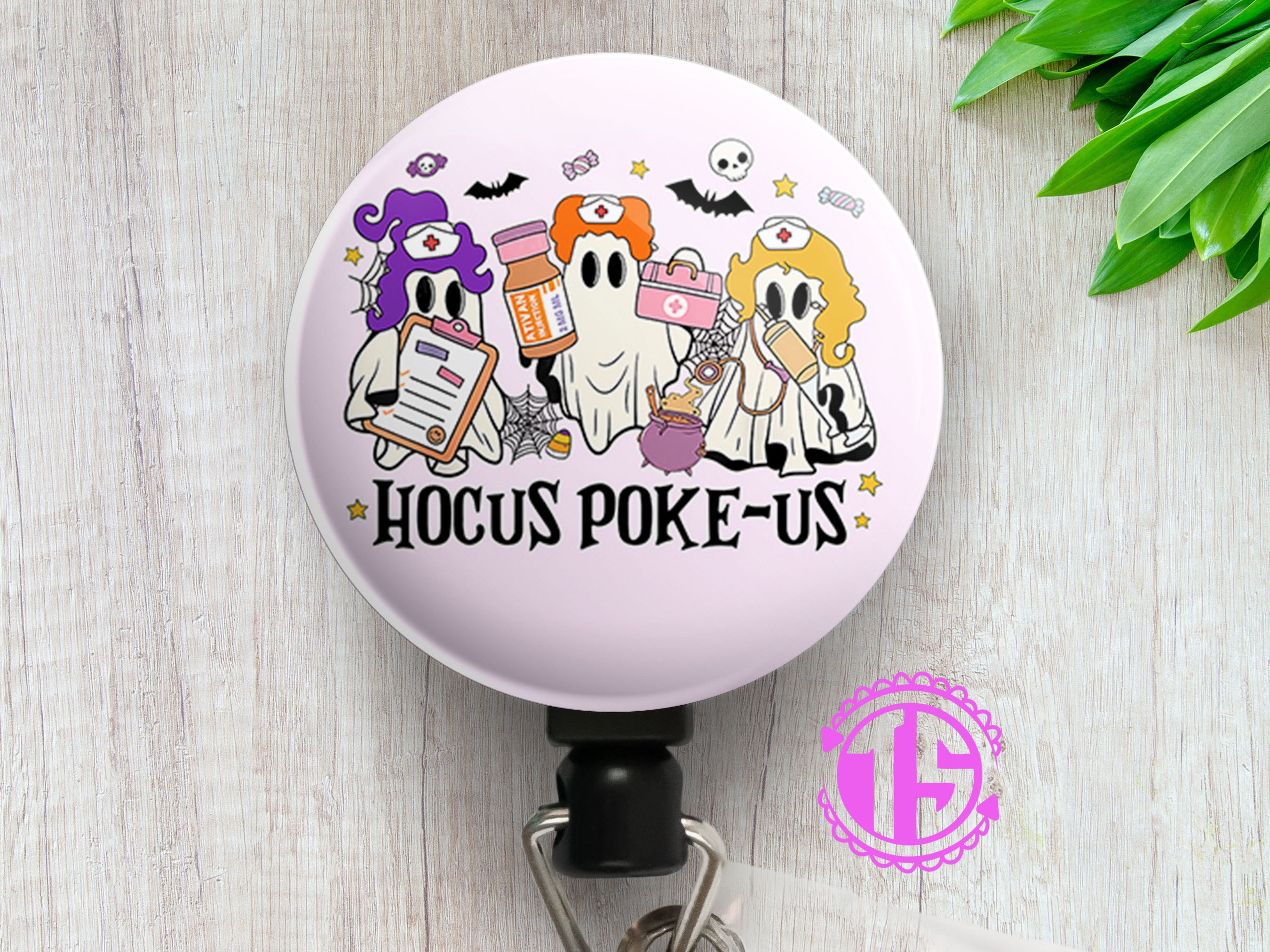 Hocus Poke-Us Swapfinity Retractable ID Badge Reel -  - Topperswap