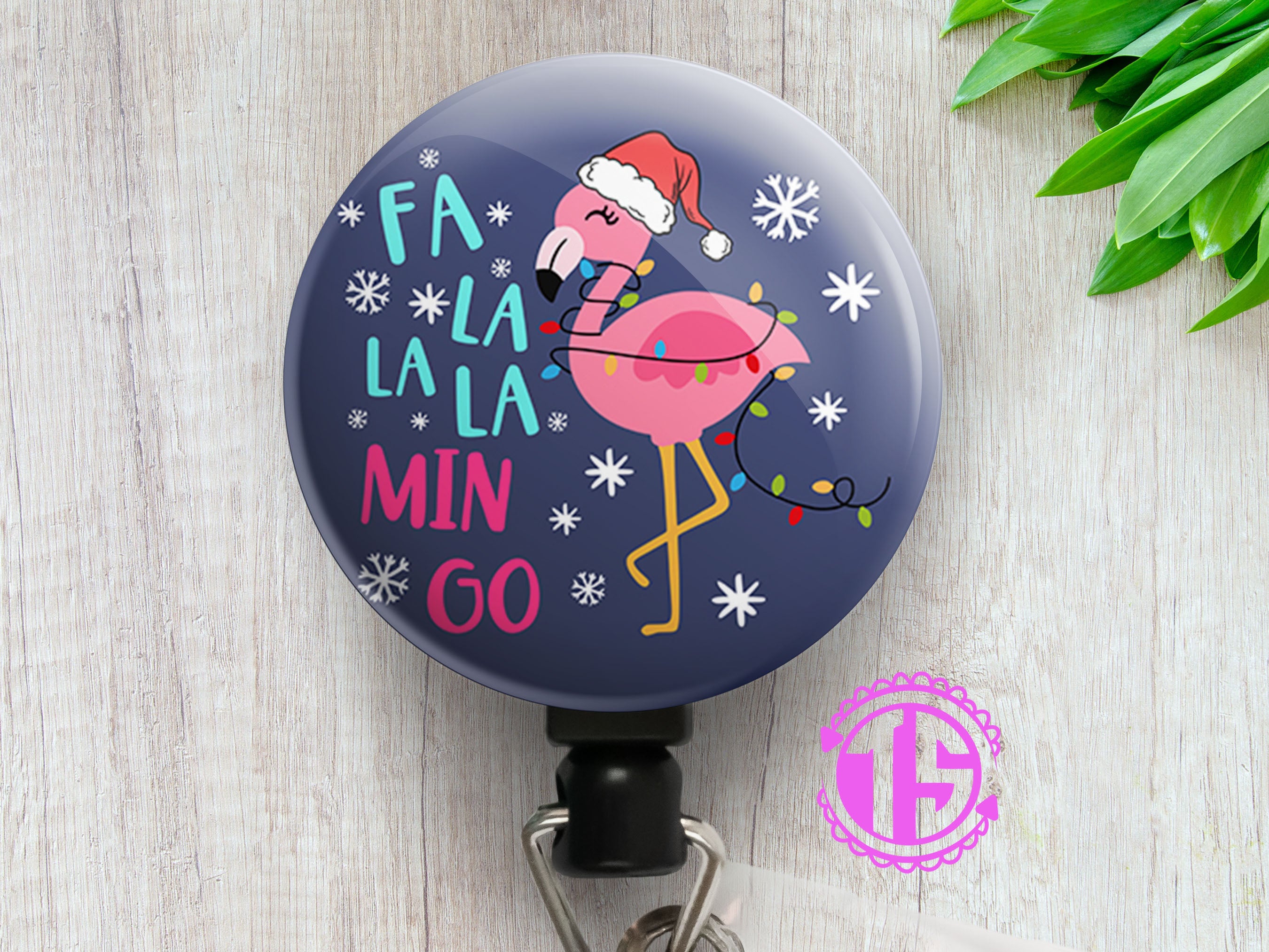 Fa La La Mingo Swapfinity Retractable ID Badge Reel -  - Topperswap