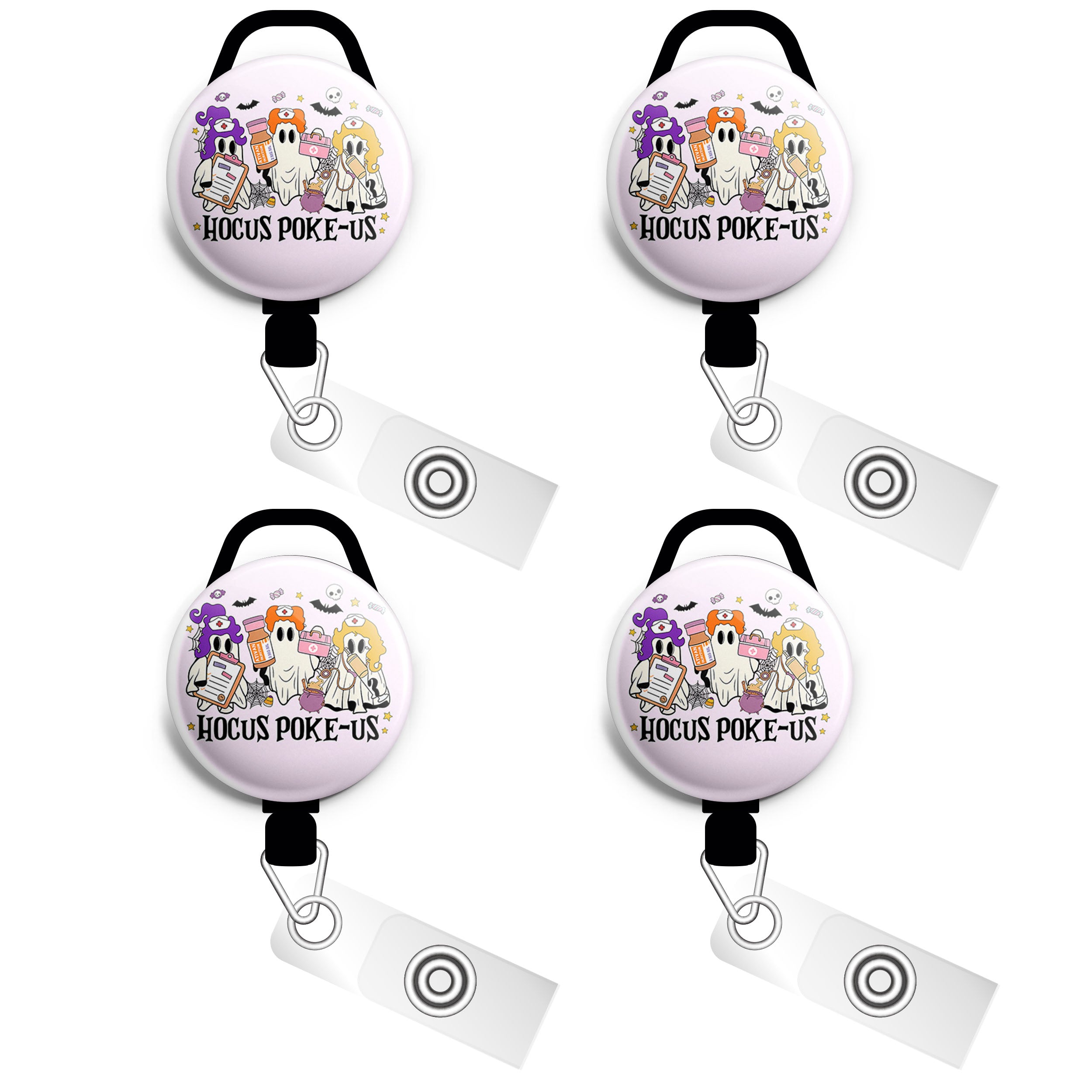 Hocus Poke-Us Swapfinity Retractable ID Badge Reel -  - Topperswap