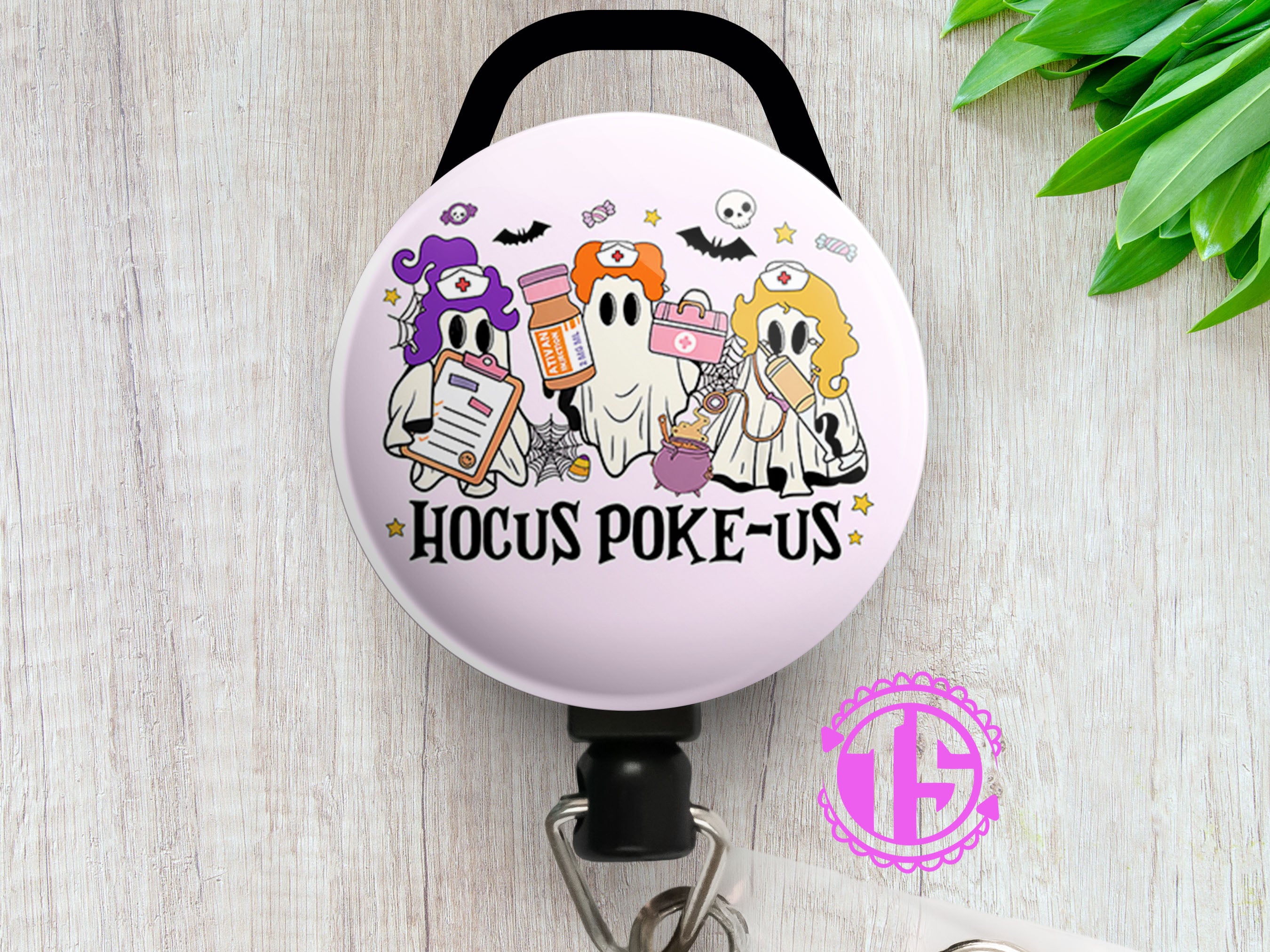 Hocus Poke-Us Swapfinity Retractable ID Badge Reel -  - Topperswap